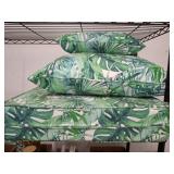 Tropical Leaf-Print Cushions and Seat Pads