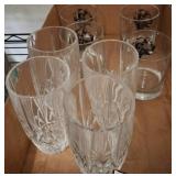 Glassware Including Tall and Short Designs