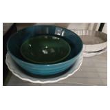 Ceramic and Melamine Bowls