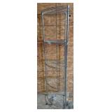 NSF Chrome 5-Shelf Corner Storage Rack