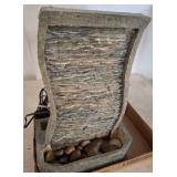 Desktop Water Fountain With Stone Accents