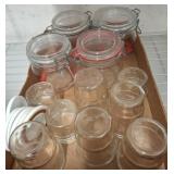 Glass Canning and Storage Jars Assortment
