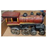 Cast Iron Red Train Replica