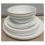Corelle White Dinnerware Set