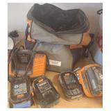 Ridgid Nail Gun Set with Batteries and Charger