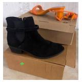 Two Pairs of Shoes with QVC Packaging