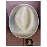 Bruno Capelo Steel Grey Fedora, Princeton Collecti
