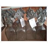 Lulu & Co. Decorative Glass Bottles