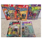5 Uncanny X-Men Action Figures, Carded