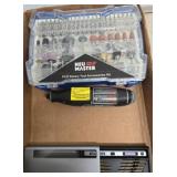 Rotary Tool Kit with Accessories and Drill Set