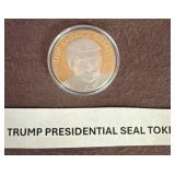 Trump Presidential Seal Commemorative Token