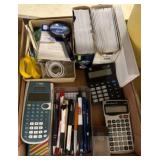 Office Supplies and Calculators