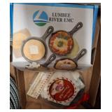 Cast Iron Skillet With Cinnamon Roll Mix