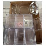 Clear Plastic Storage Organizers