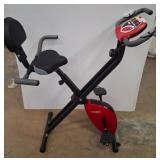 Smooth Folding Exercise Bike with Digital Monitor