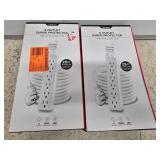 Two CyberPower 6-Outlet Surge Protectors