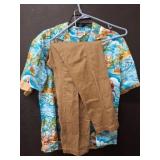 Two Medium Hawaiian Shirts and Weatherproof Pants