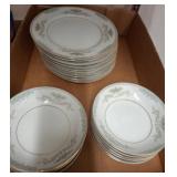 Mikasa Fine China Dinnerware Set, Monet Pattern
