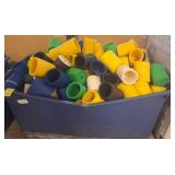 Bin of Assorted Foam Koozies