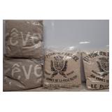 Burlap and Fabric Decorative Pillowcases