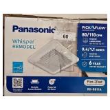 Panasonic Whisper Remodel Exhaust Fan