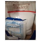 Wonderfil Fiberfill and Fusible Fleece Lot