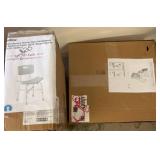 Medline Shower Chair and Raised Toilet Seat