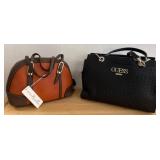 Two Handbags: Guess and Simply Noelle