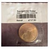2000-P Sacagawea Dollar, Uncirculated-60