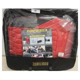 Boutique Black/Red Seat Covers in Carrying Case
