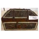 Rectangular Resin Decorative Hinged Box