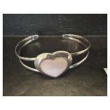 Sterling Silver and Mother-of-Pearl Cuff Bracelet