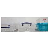 Clear Plastic Storage Boxes