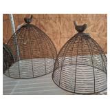 Lulu & Co. Decorative Wire Cloche Covers