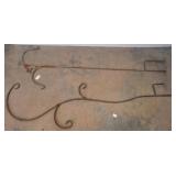 Wrought Iron Decorative Scroll Pieces