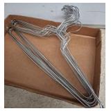 Bundle of Metal Wire Hangers