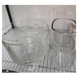 Clear Glass Tableware and Vases