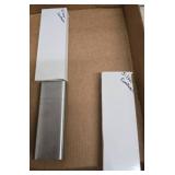 Two Silver Canteens in Boxes
