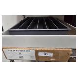Gray Plastic Horizontal Sorting Tray