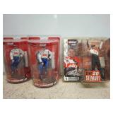 NASCAR Figures and Trading Card
