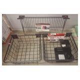 Quick-Release Wire Baskets