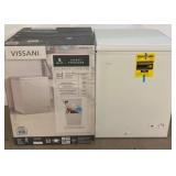 Vissani 5 Cu. Ft. Chest Freezer in White