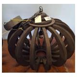 LuLu & Co. Metal Pendant Light Fixture 20x16