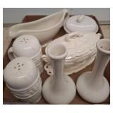White Ceramic Tableware Items