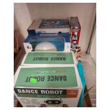Toys: Robots, Bath Set, and Game Net