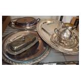 Silver-Plated Serveware Set
