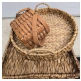 Woven and Wooden Baskets