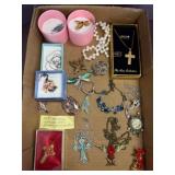 Jewelry Lot with Necklaces and Brooches