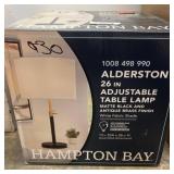 Hampton Bay Alderson Adjustable Table Lamp