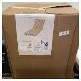 Striped Outdoor Lounge Chair Cushion Set